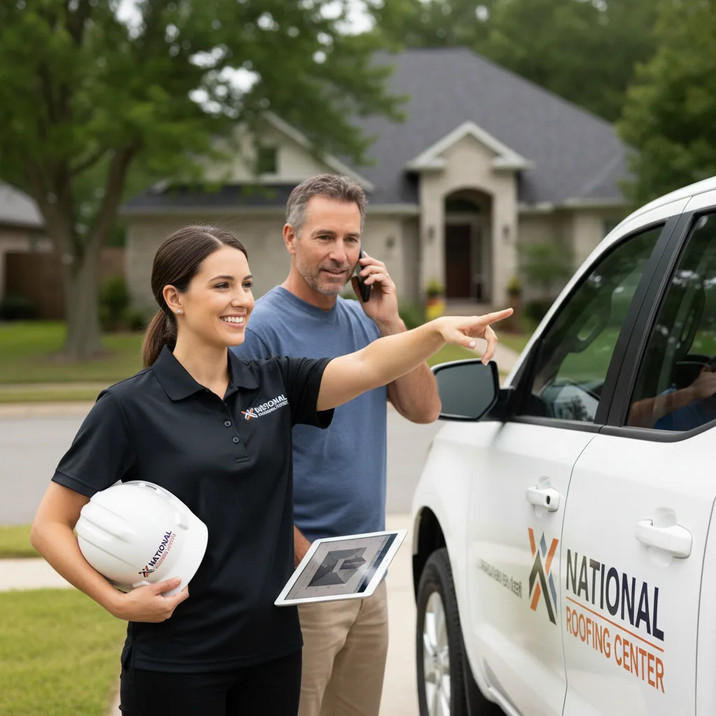National Roofing Center customer support in Round O