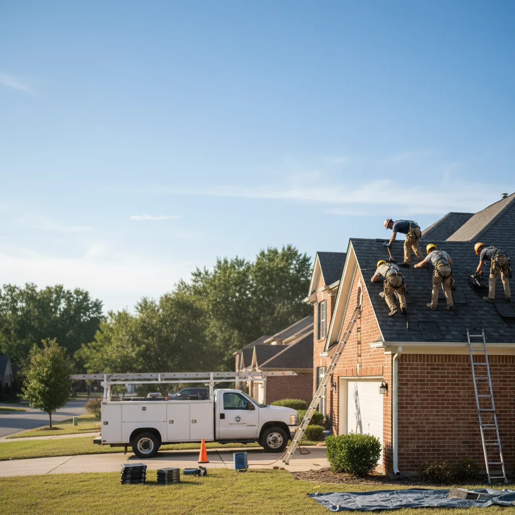 Roof Repair in Round O
